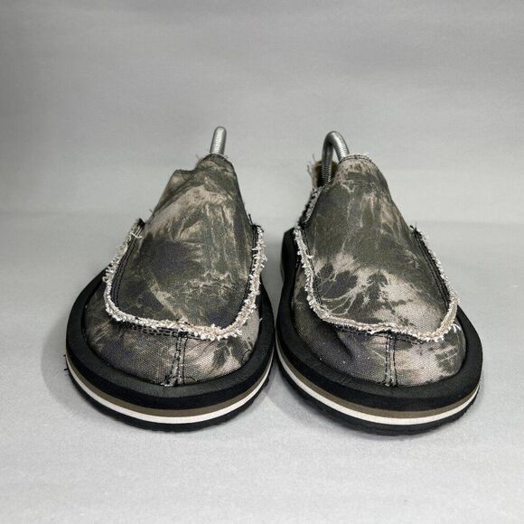Sanuk Men's Size 8 Vagabond Soft Top Tie Dye Slip On Loafers - Picture 2 of 12